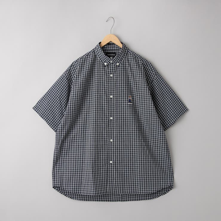 Teddy Bear(テディベア）別注ハーフスリーブボタンダウンシャツ（ネイビー… | coen【men】 | 詳細画像14 