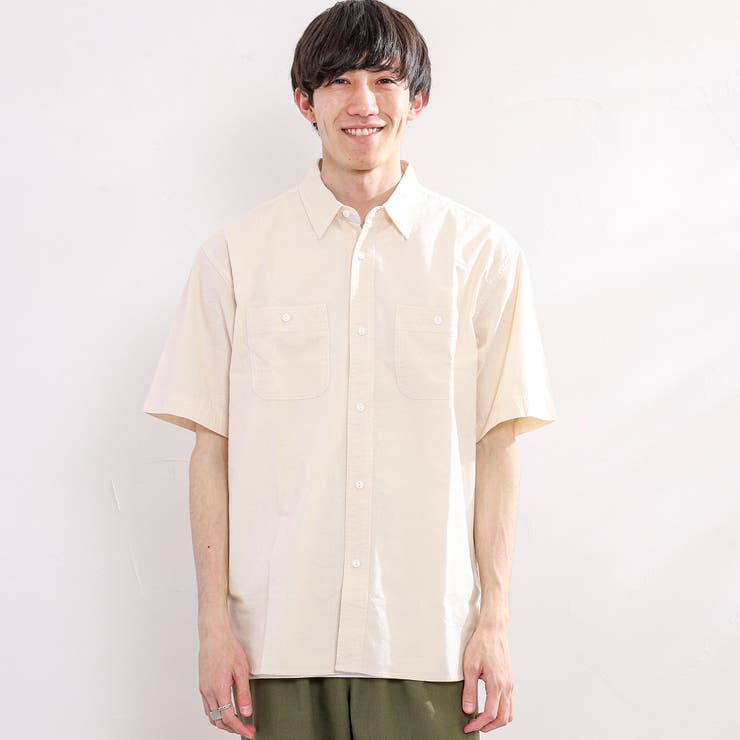 COASTWIDE（コーストワイド）別注シャンブレー半袖シャツ[品番