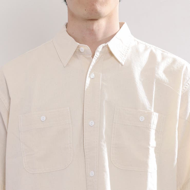 COASTWIDE（コーストワイド）別注シャンブレー半袖シャツ[品番