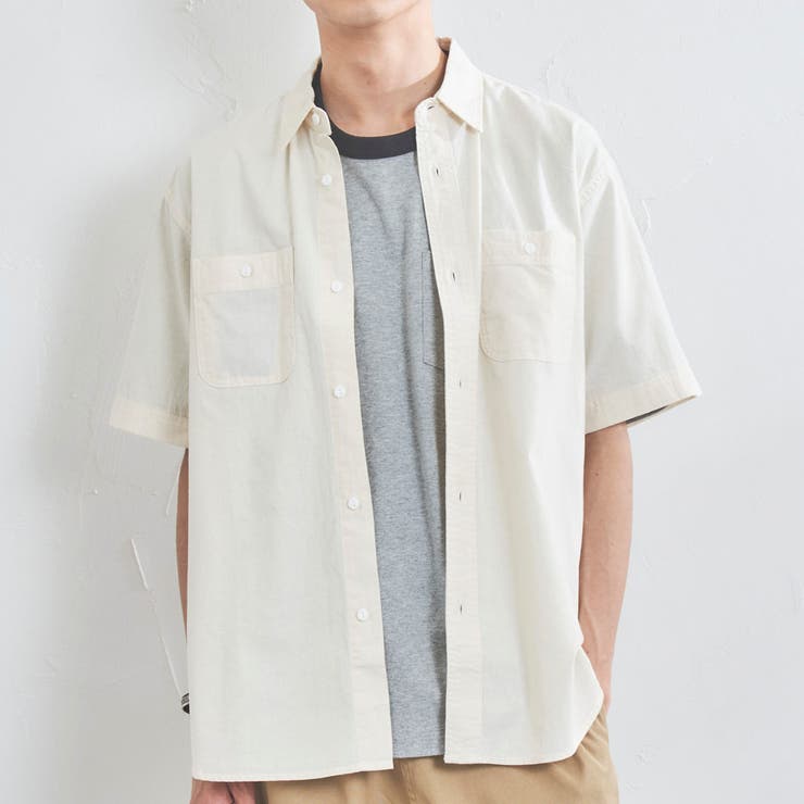 COASTWIDE（コーストワイド）別注シャンブレー半袖シャツ[品番
