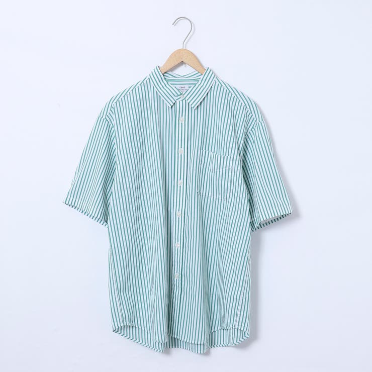 ブロードストライプレギュラーカラーショートスリーブシャツ | coen【men】 | 詳細画像19 