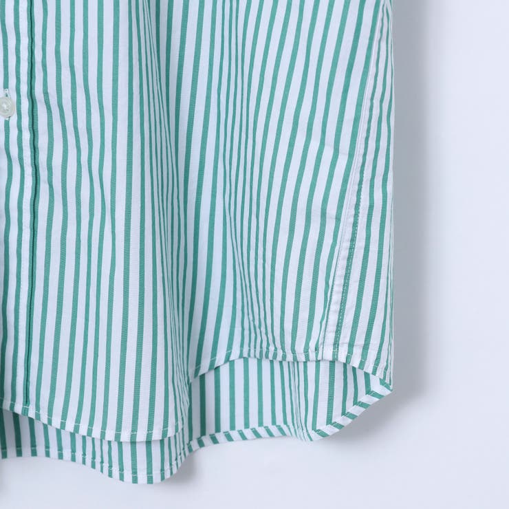 ブロードストライプレギュラーカラーショートスリーブシャツ | coen【men】 | 詳細画像22 