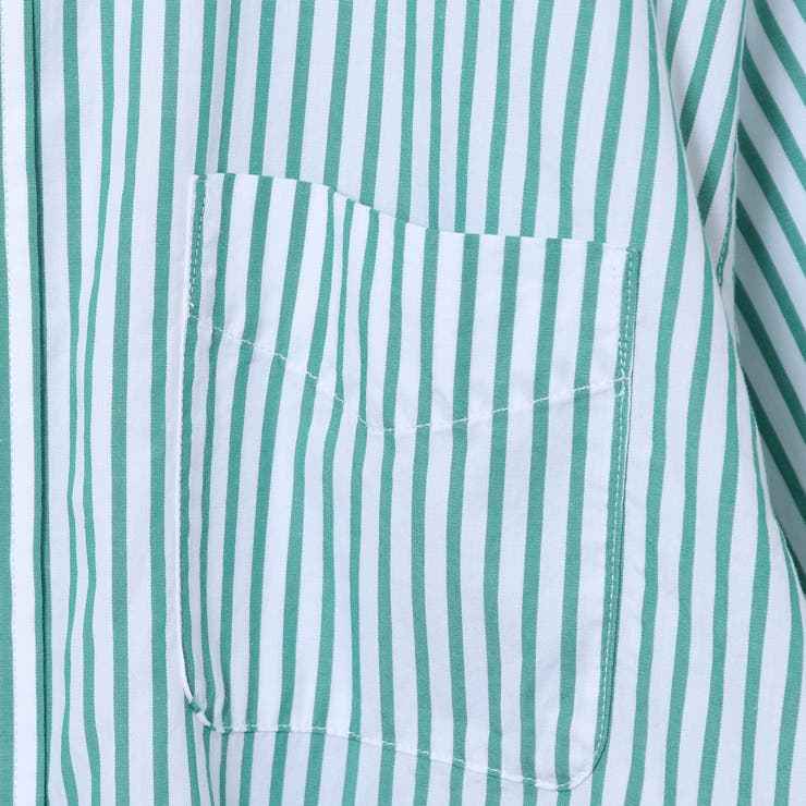 ブロードストライプレギュラーカラーショートスリーブシャツ | coen【men】 | 詳細画像23 