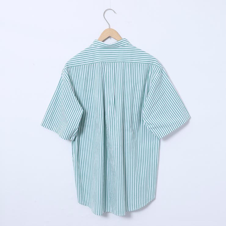 ブロードストライプレギュラーカラーショートスリーブシャツ | coen【men】 | 詳細画像24 