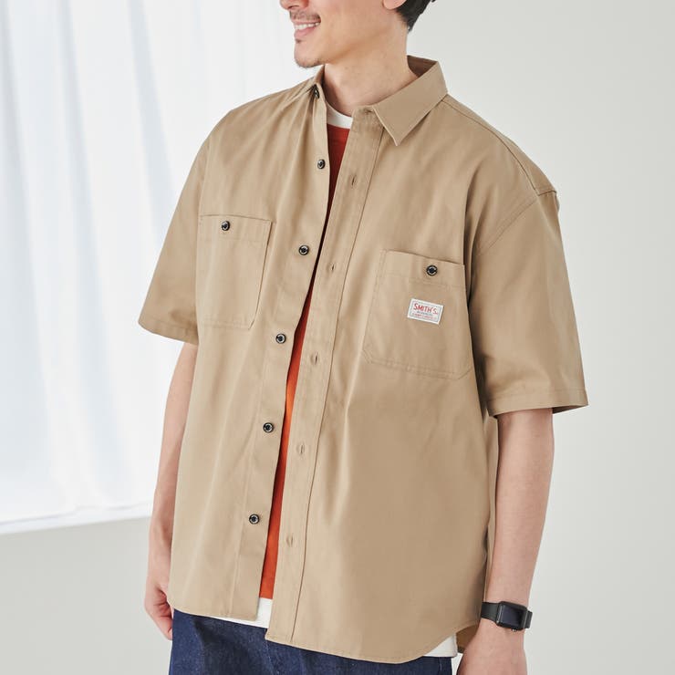 SMITH'S（スミス）別注ショートスリーブワークシャツ[品番
