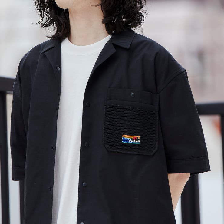 kolor オープンカラーシャツ Parknik＞オープンカラーシャツ[品番：COEW0005546]｜coen【men