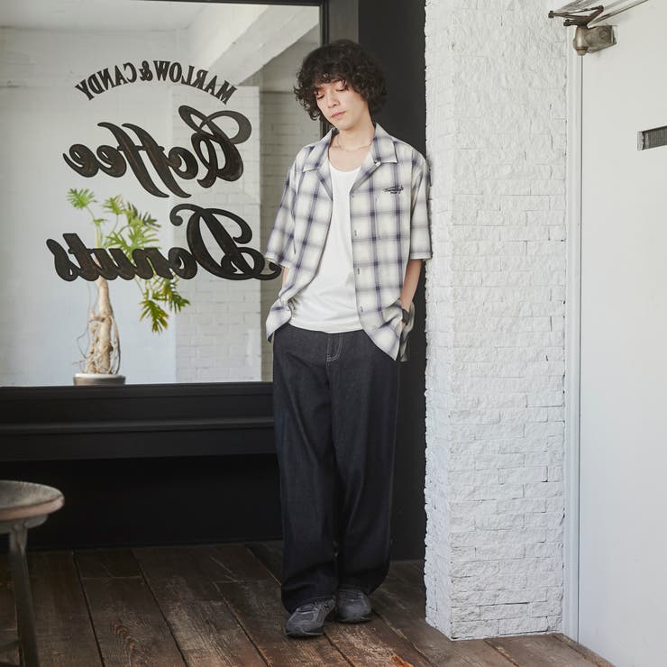 TOWNCRAFT（タウンクラフト）別注オンブレチェックショートスリーブシャツ | coen【men】 | 詳細画像11 
