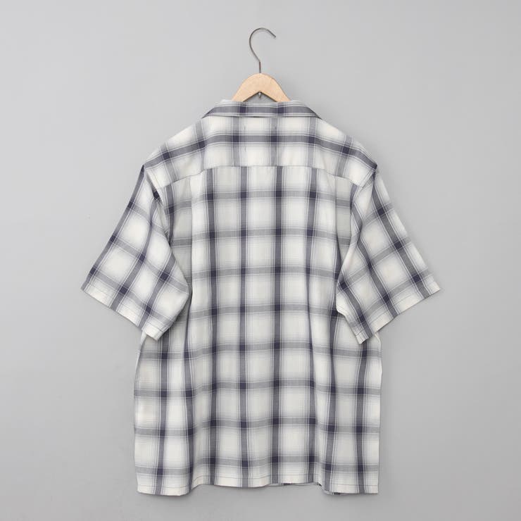 TOWNCRAFT（タウンクラフト）別注オンブレチェックショートスリーブシャツ | coen【men】 | 詳細画像14 