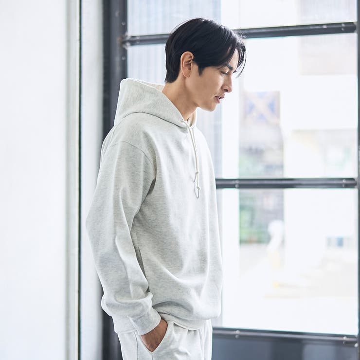 クリーンプラススウェットプルオーバーパーカー【防汚（食品汚れ）、UVカット】 | coen【men】 | 詳細画像11 