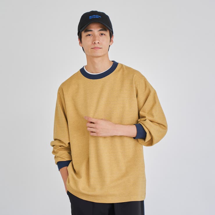 クリーンプラス ボーダーロングスリーブTシャツ | coen【men】 | 詳細画像8 