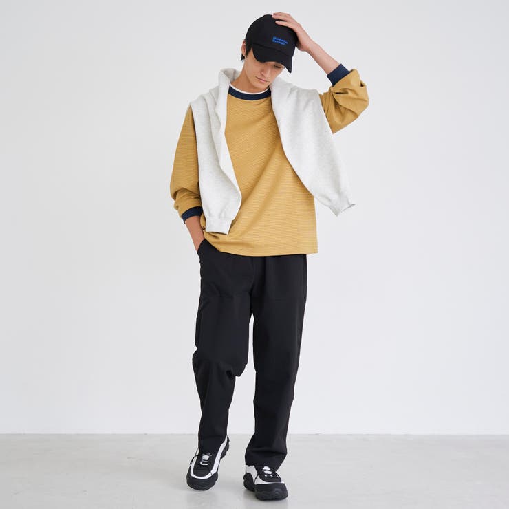 クリーンプラス ボーダーロングスリーブTシャツ | coen【men】 | 詳細画像15 