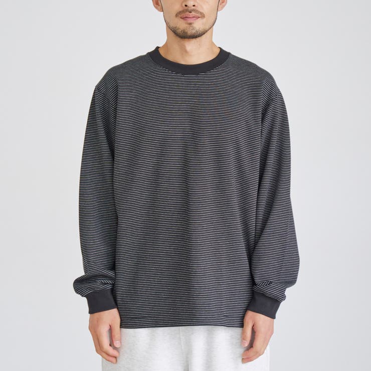 クリーンプラス ボーダーロングスリーブTシャツ | coen【men】 | 詳細画像19 