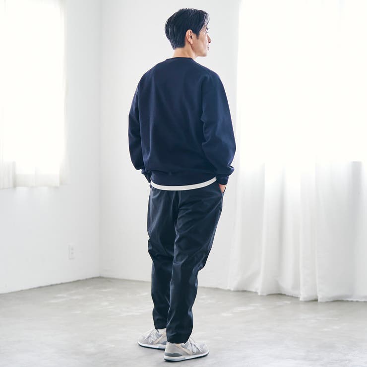 クリーンプラスロゴクルースウェット【防汚（食品汚れ）、UVカット】 | coen【men】 | 詳細画像4 