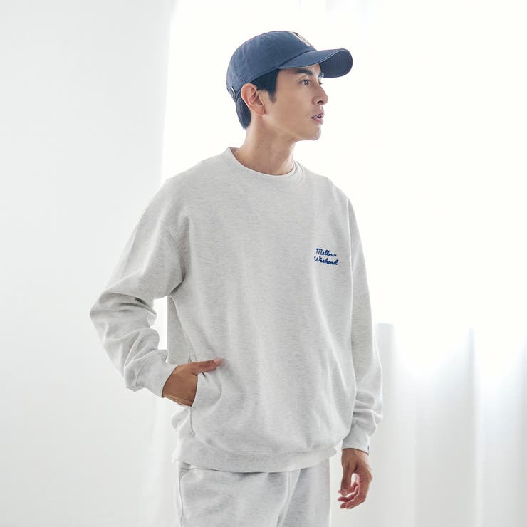 クリーンプラスロゴクルースウェット【防汚（食品汚れ）、UVカット】 | coen【men】 | 詳細画像7 