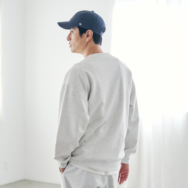 クリーンプラスロゴクルースウェット【防汚（食品汚れ）、UVカット】 | coen【men】 | 詳細画像8 