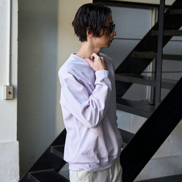 クリーンプラスリブロングスリーブTシャツ【抗菌防臭、防汚（食品汚れ）、UVカット… | coen【men】 | 詳細画像18 