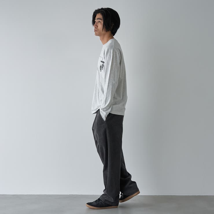 【WEB限定】CONVERSE （コンバース）天竺ポケットロングスリーブTシャツ | coen【men】 | 詳細画像3 