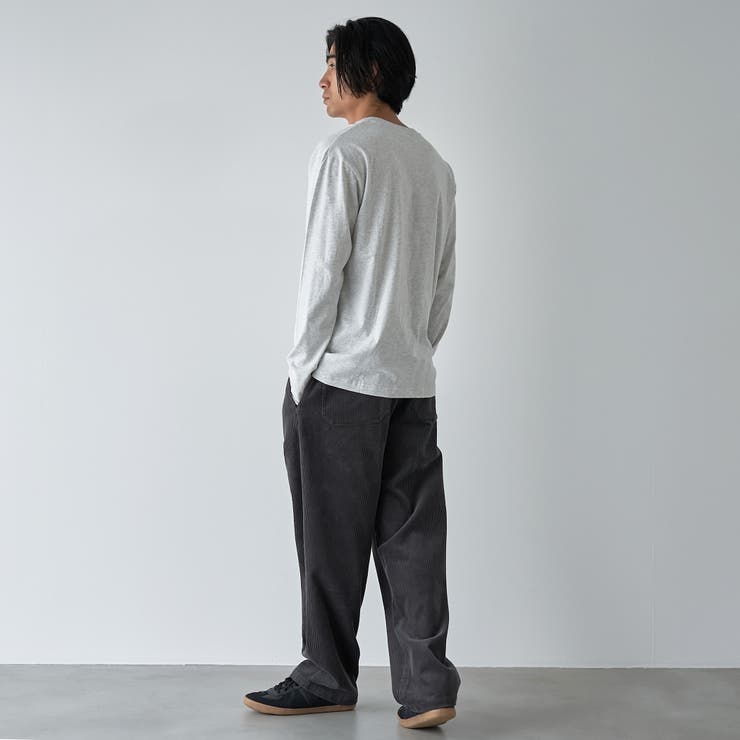 【WEB限定】CONVERSE （コンバース）天竺ポケットロングスリーブTシャツ | coen【men】 | 詳細画像4 