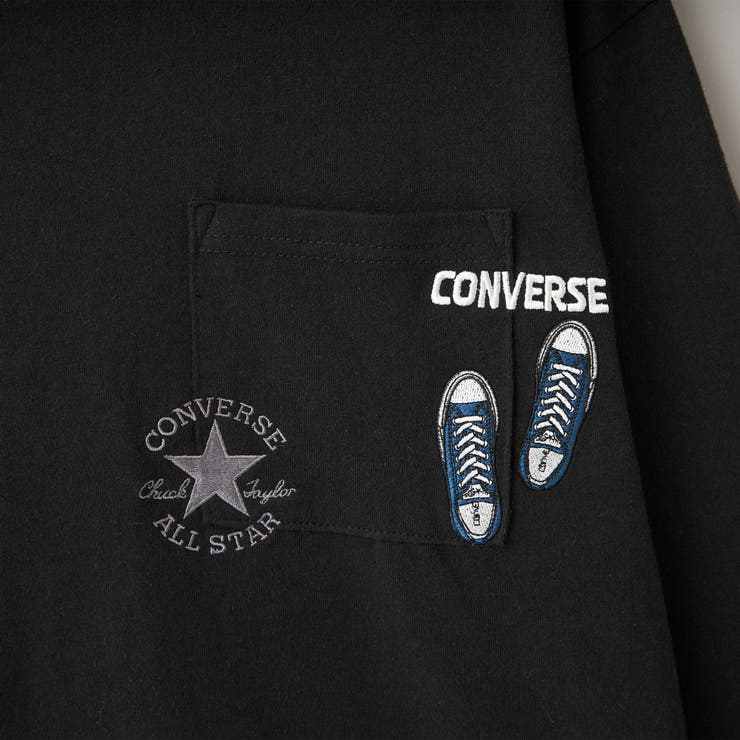 【WEB限定】CONVERSE （コンバース）天竺ポケットロングスリーブTシャツ | coen【men】 | 詳細画像14 