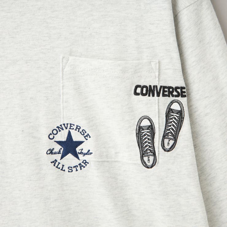 【WEB限定】CONVERSE （コンバース）天竺ポケットロングスリーブTシャツ | coen【men】 | 詳細画像17 