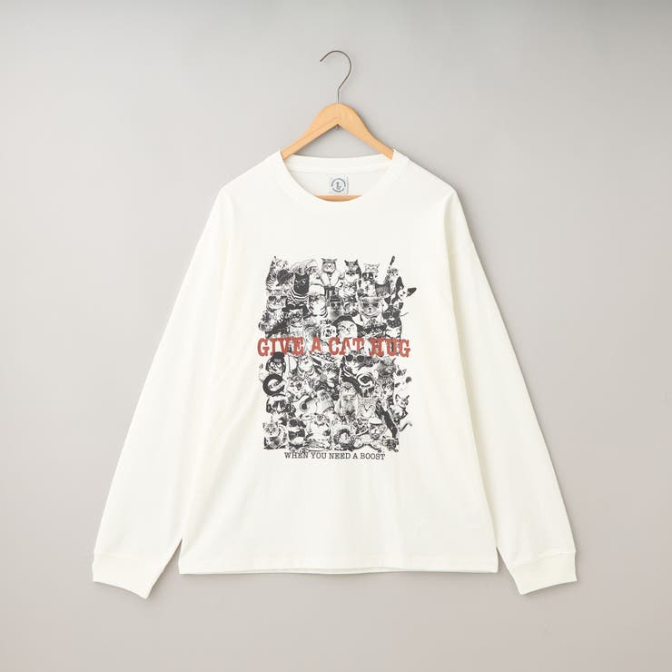 【WEB限定】アニマルプリントロングスリーブTシャツ | coen【men】 | 詳細画像9 