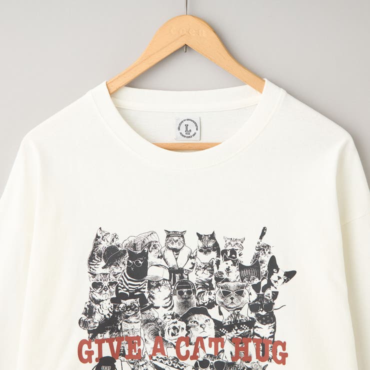 【WEB限定】アニマルプリントロングスリーブTシャツ | coen【men】 | 詳細画像11 