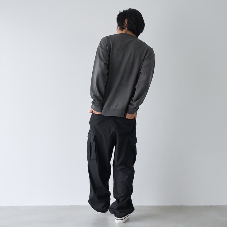 【WEB限定】OZZYブラッシュポンチクルーネックロングスリーブTシャツ | coen【men】 | 詳細画像3 