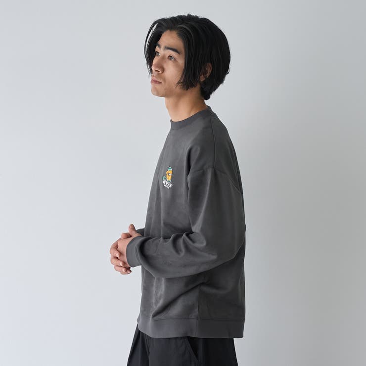 【WEB限定】OZZYブラッシュポンチクルーネックロングスリーブTシャツ | coen【men】 | 詳細画像5 