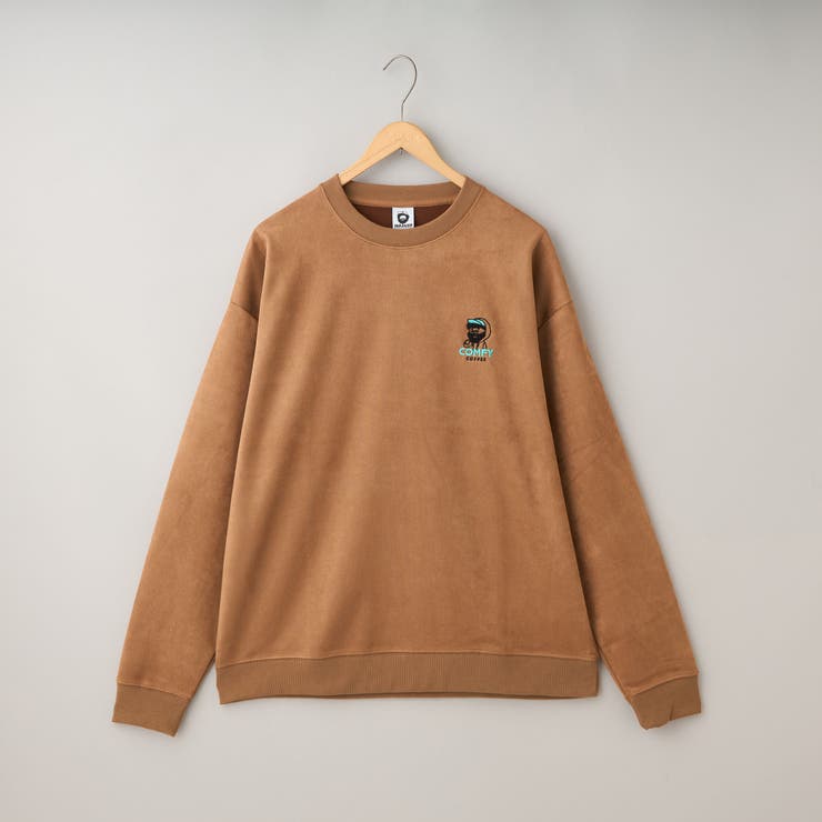 MD.BROWN | 【WEB限定】OZZYブラッシュポンチクルーネックロングスリーブTシャツ | coen【men】