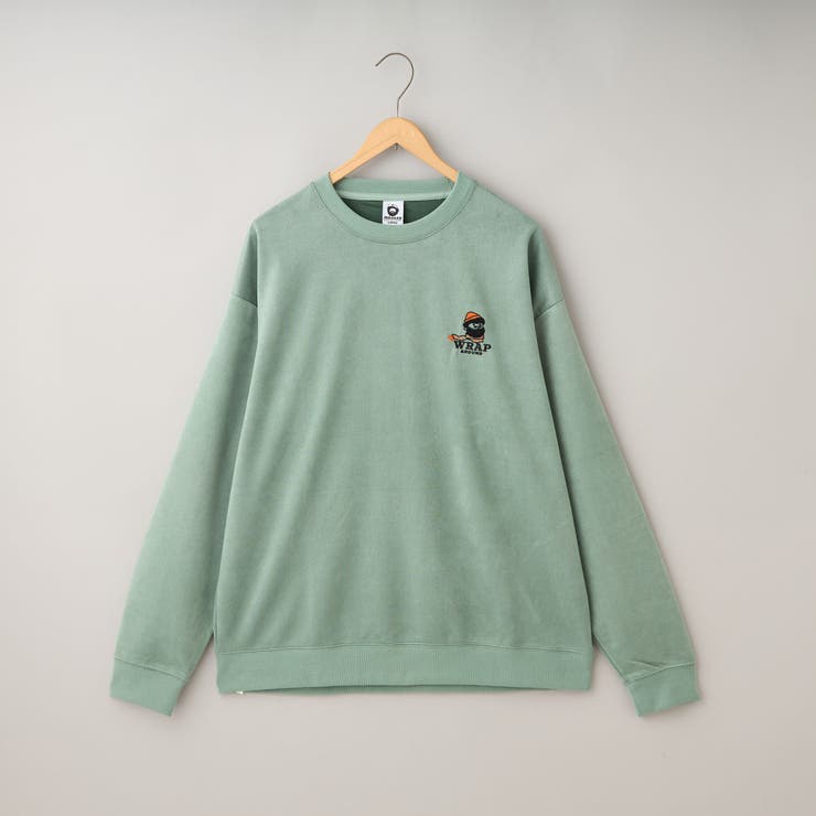 KELLY | 【WEB限定】OZZYブラッシュポンチクルーネックロングスリーブTシャツ | coen【men】