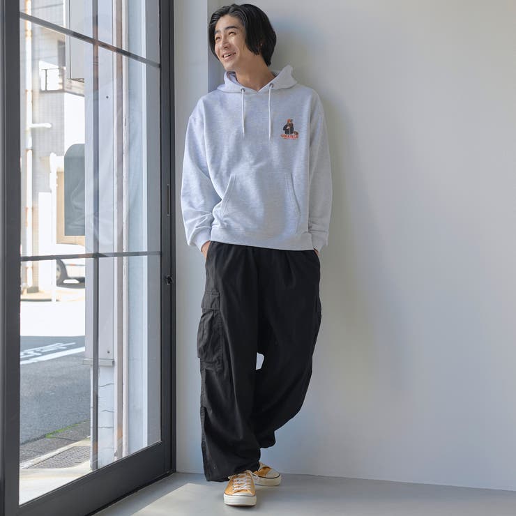 【WEB限定】モジャッシュヒゲサガラスウェットパーカー | coen【men】 | 詳細画像2 