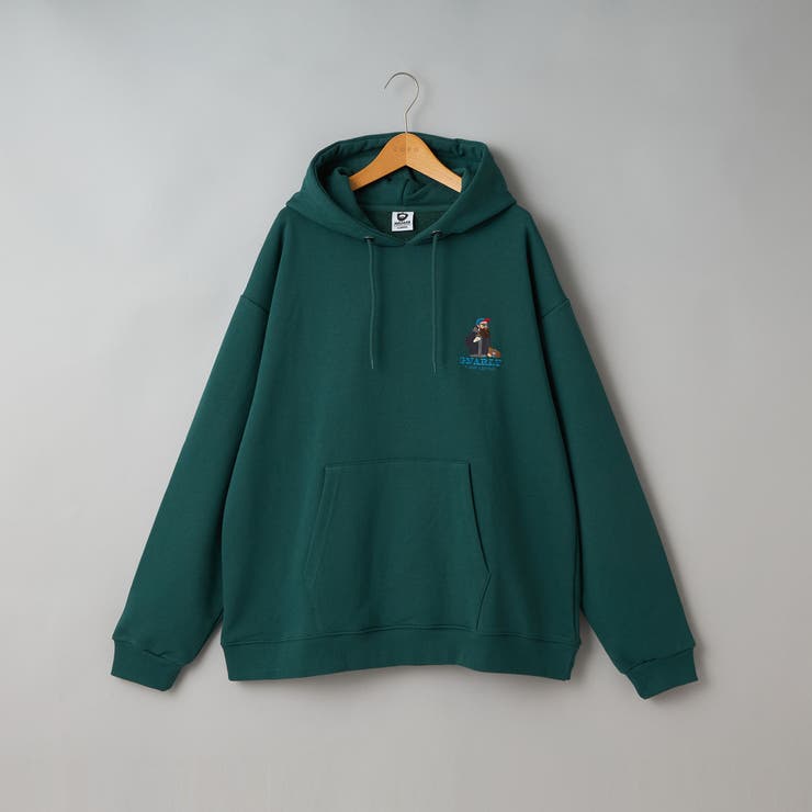 OLIVE | 【WEB限定】モジャッシュヒゲサガラスウェットパーカー | coen【men】