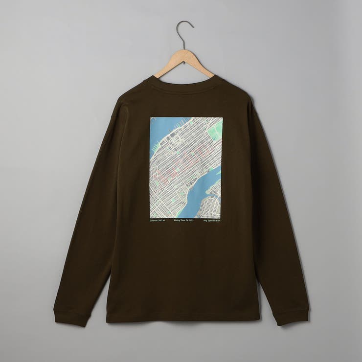 New Balance（ニューバランス）MAP ロゴ ロングスリーブTシャツ | coen【men】 | 詳細画像9 