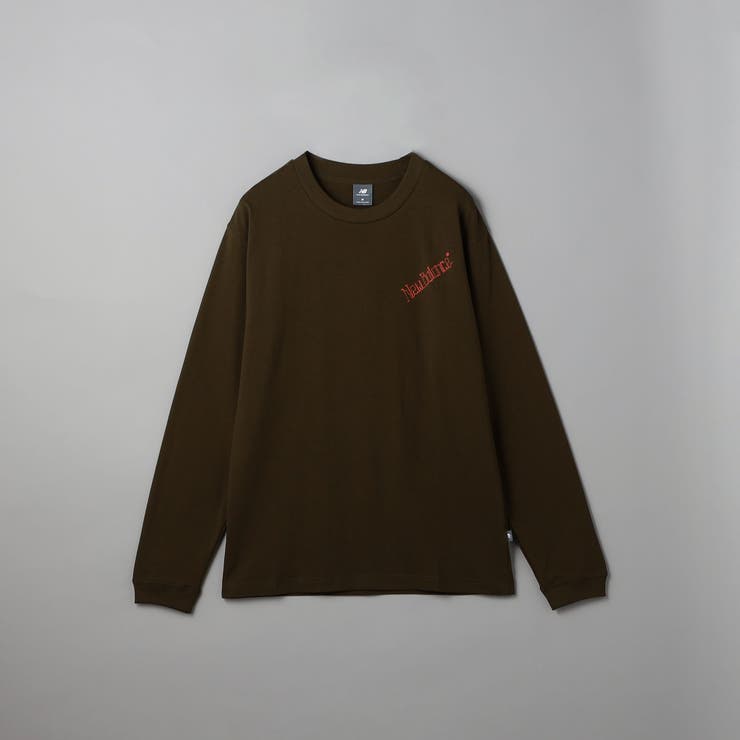 DK.BROWN | New Balance（ニューバランス）MAP ロゴ ロングスリーブTシャツ | coen【men】