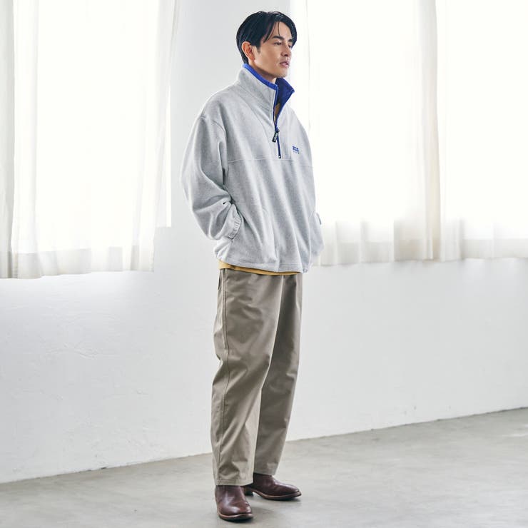 DISCUS（ディスカス）別注フリースハーフジップ | coen【men】 | 詳細画像12 