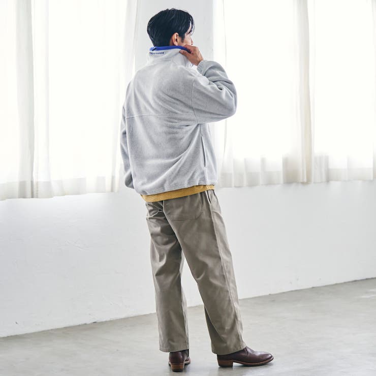 DISCUS（ディスカス）別注フリースハーフジップ | coen【men】 | 詳細画像13 