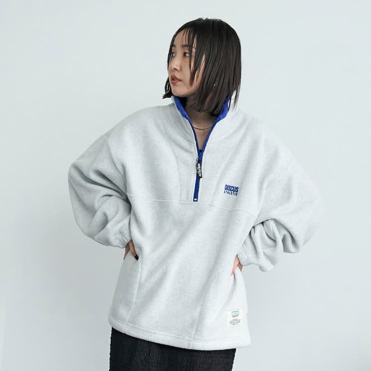DISCUS（ディスカス）別注フリースハーフジップ | coen【men】 | 詳細画像14 