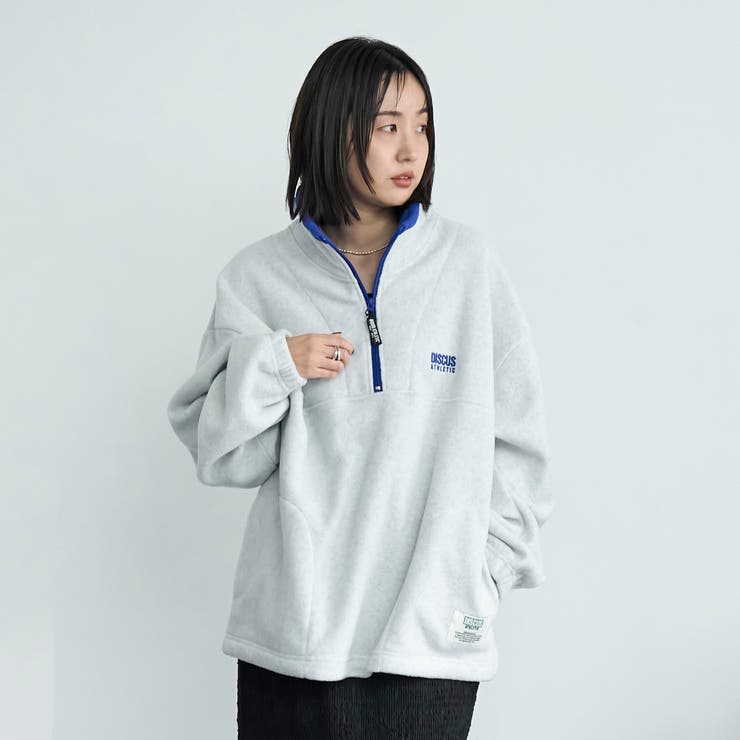 DISCUS（ディスカス）別注フリースハーフジップ | coen【men】 | 詳細画像15 