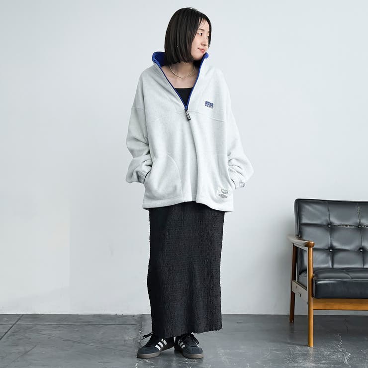 DISCUS（ディスカス）別注フリースハーフジップ | coen【men】 | 詳細画像16 