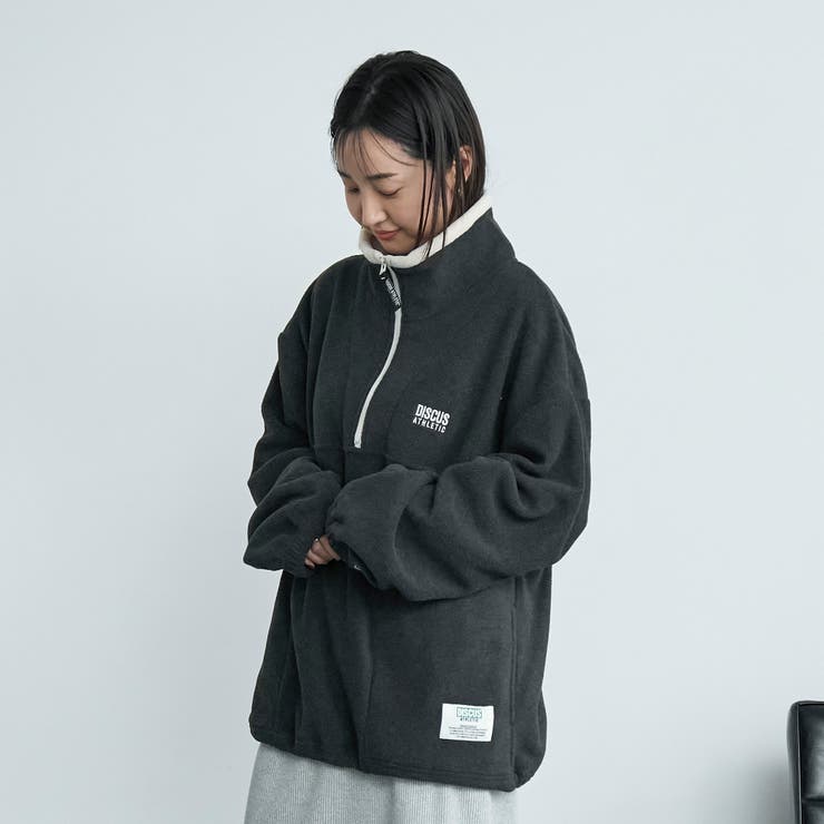 DISCUS（ディスカス）別注フリースハーフジップ | coen【men】 | 詳細画像18 