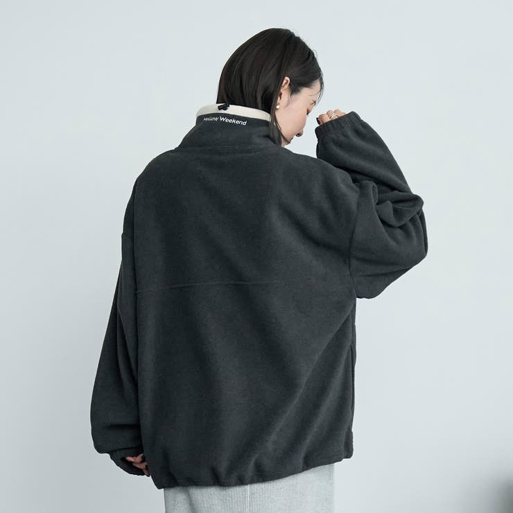 DISCUS（ディスカス）別注フリースハーフジップ | coen【men】 | 詳細画像19 