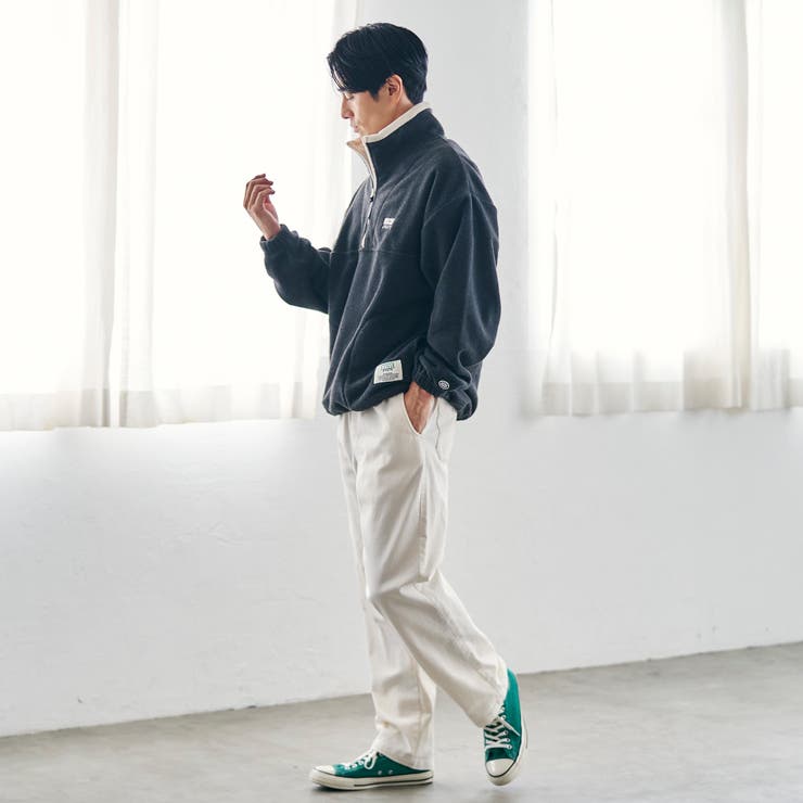 DISCUS（ディスカス）別注フリースハーフジップ | coen【men】 | 詳細画像24 