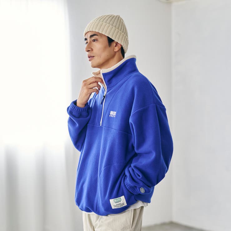 DISCUS（ディスカス）別注フリースハーフジップ | coen【men】 | 詳細画像31 