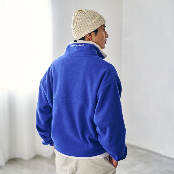 DISCUS（ディスカス）別注フリースハーフジップ | coen【men】 | 詳細画像32 