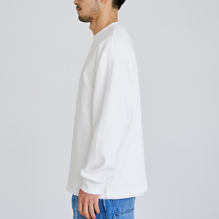 コンフォートワッフルロングスリーブTシャツ | coen【men】 | 詳細画像10 