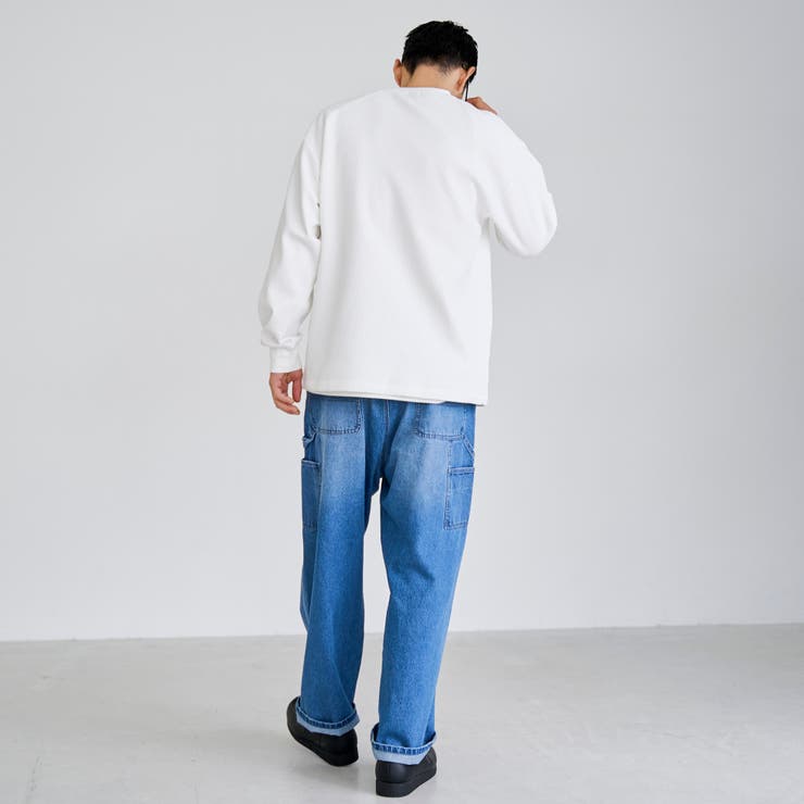 コンフォートワッフルロングスリーブTシャツ | coen【men】 | 詳細画像7 