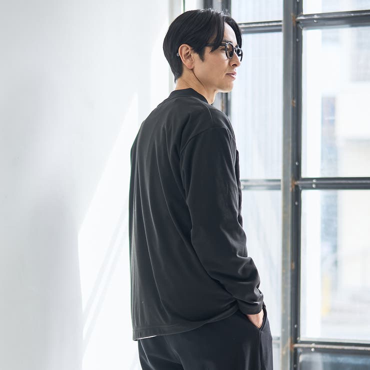 ソフトタッチモチモチロングスリーブＴシャツ | coen【men】 | 詳細画像15 