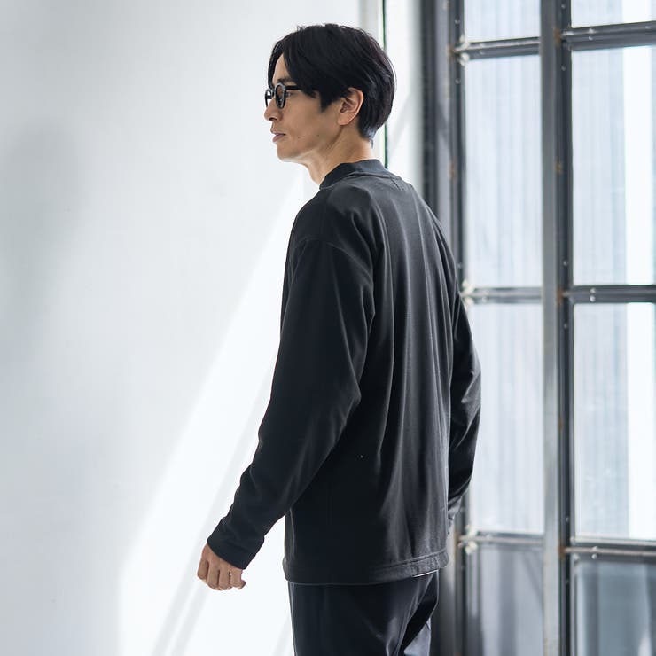 ソフトタッチモチモチロングスリーブＴシャツ | coen【men】 | 詳細画像16 