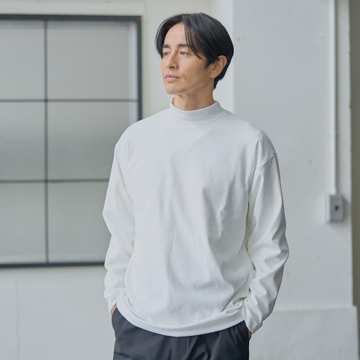 ソフトタッチモチモチロングスリーブＴシャツ | coen【men】 | 詳細画像2 