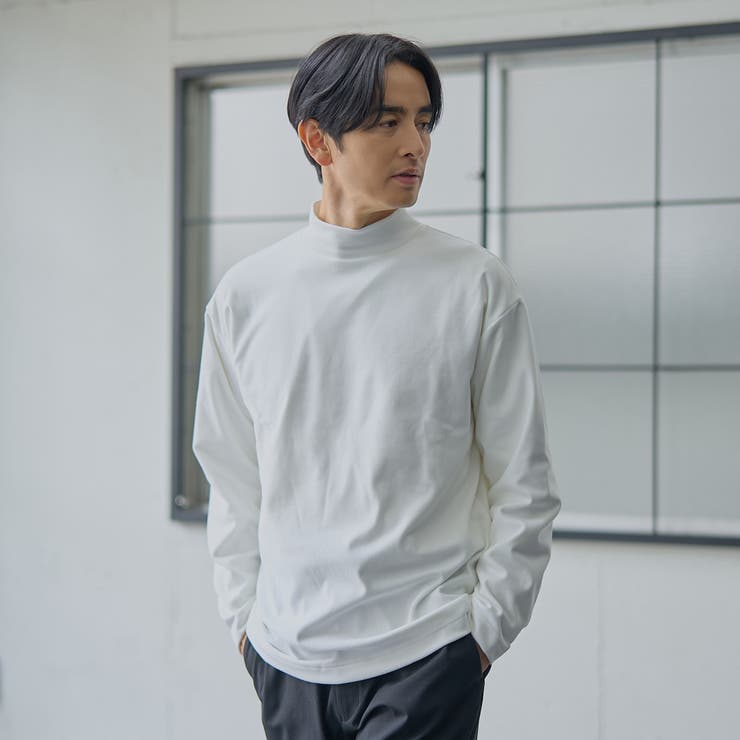 ソフトタッチモチモチロングスリーブＴシャツ | coen【men】 | 詳細画像3 